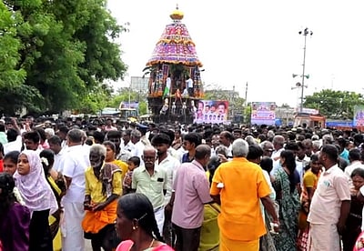 விராலிமலை முருகன் கோயிலில் வைகாசி தேரோட்டம்!