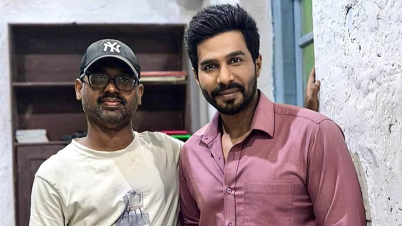 Director Ram Kumar with Actor Vishnu Vishal.