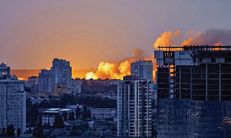 உக்ரைனில் ரஷியா மீண்டும் தீவிர தாக்குதல்