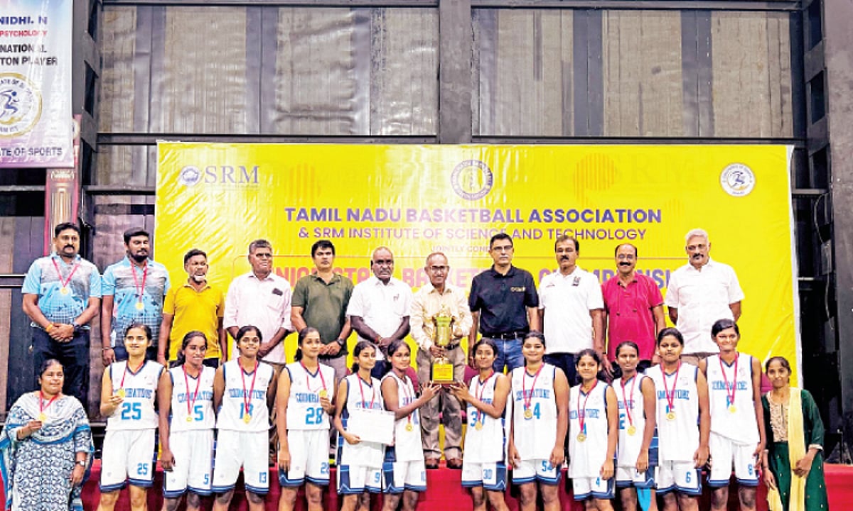 ஜூனியர் கூடைப்பந்து: கோவை சாம்பியன்