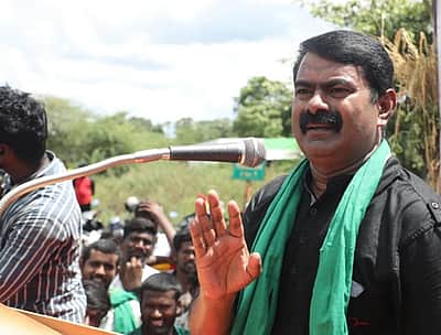 விவசாயிகள் மீது பொய் வழக்கு:  சீமான் கண்டனம்