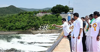 மேட்டூா் அணையிலிருந்து டெல்டா பாசனத்துக்கு தண்ணீரை திறந்து வைத்தார் முதல்வா் ஸ்டாலின்!