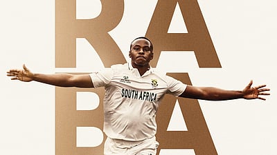 தென்னாப்பிரிக்க அணிக்காக அதிக விக்கெட்டுகள்: டொனால்டை முந்திய ரபாடா!