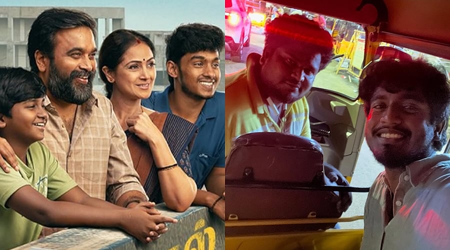 இயக்குநர் எனத் தெரியாமலேயே படத்தைப் புகழ்ந்து பேசிய ஆட்டோ ஓட்டுநர்..! அபிஷன் ஜீவிந் நெகிழ்ச்சி!