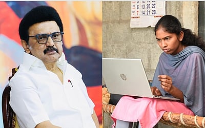 பழங்குடியின மாணவிக்கு வீடு, மடிக்கணினி வழங்கிய முதல்வர் ஸ்டாலின்  