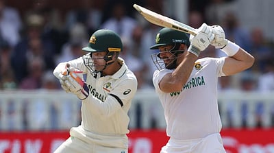 டபிள்யூடிசி இறுதிப்போட்டி: மார்க்ரம் அரைசதம்; நிதானமாக இலக்கை நெருங்கும் தென்னாப்பிரிக்கா!