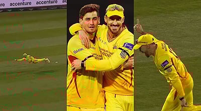 40 வயதிலும் பந்தைப் பாய்ந்து பிடித்த டு பிளெஸ்ஸி: டிஎஸ்கே த்ரில் வெற்றி!