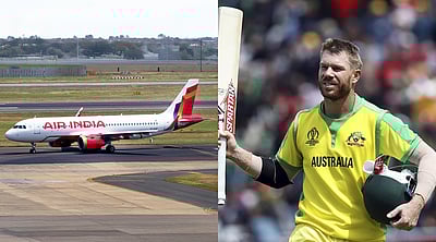 இனிமேல் ஏர் இந்தியாவில் பயணிக்க மாட்டேன்: டேவிட் வார்னர்