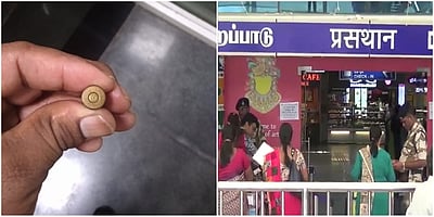 கோவை விமான நிலையத்தில் பெண் பயணியிடம் துப்பாக்கி குண்டு பறிமுதல்