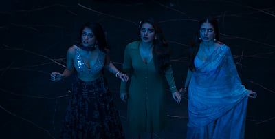 பிரபாஸ் படத்தில் 3 நாயகிகள்: தி ராஜாசாப் டீசர் முன்னோட்டம்!