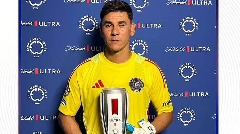 Inter Miami's goalkeeper Oscar Ustari won Man Of Tha Match in CWC 2025.