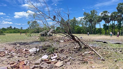சிதம்பரம் அருகே நாட்டு வெடி வெடித்ததில் பெண் பலி 
