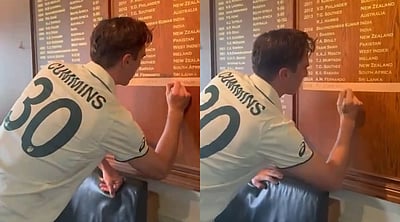 பாட் கம்மின்ஸ் சாதனை: 12 ஆண்டுகளுக்குப் பிறகு லார்ட்ஸ் பலகையில் இடம்! 