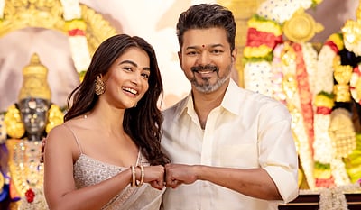 ஜன நாயகன் படப்பிடிப்பை நிறைவு செய்த பூஜா ஹெக்டே!