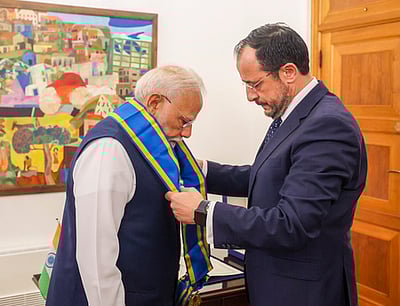 விரைவில் உலகின் மூன்றாவது மிகப் பெரிய பொருளாதார நாடாக இந்தியா: பிரதமா் மோடி நம்பிக்கை