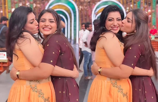 மாமியார் பிரியா ராமன் பிறந்தநாளைக் கொண்டாடிய மருமகள் ஷபானா!