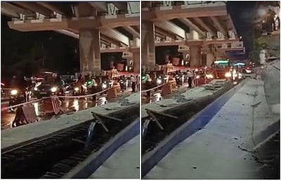 மெட்ரோ ரயில் பணியின்போது விபத்து: ஒப்பந்த நிறுவனத்துக்கு ரூ. 1 கோடி அபராதம்