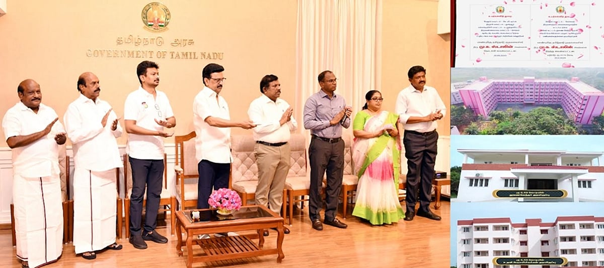 புதிதாக 4 கலை - அறிவியல் கல்லூரிகள்: முதல்வா் மு.க.ஸ்டாலின் திறந்து வைத்தாா்