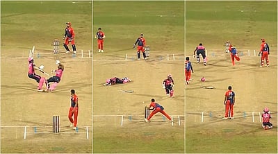 எம்பிஎல்: ரன் ஓடும்போது இடித்துக்கொண்ட பேட்டர்கள், இருவருமே ரன் அவுட் ஆகாத அதிர்ஷ்ட நிகழ்வு!