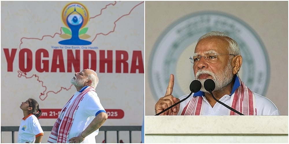 உலகத்தை இணைத்துள்ளது யோகா: பிரதமர் மோடி
