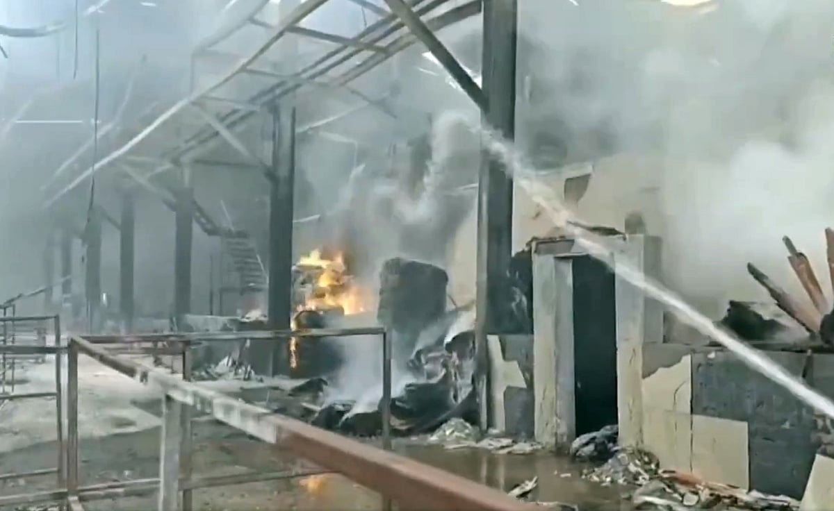 திருப்பதியில் தீ விபத்து!