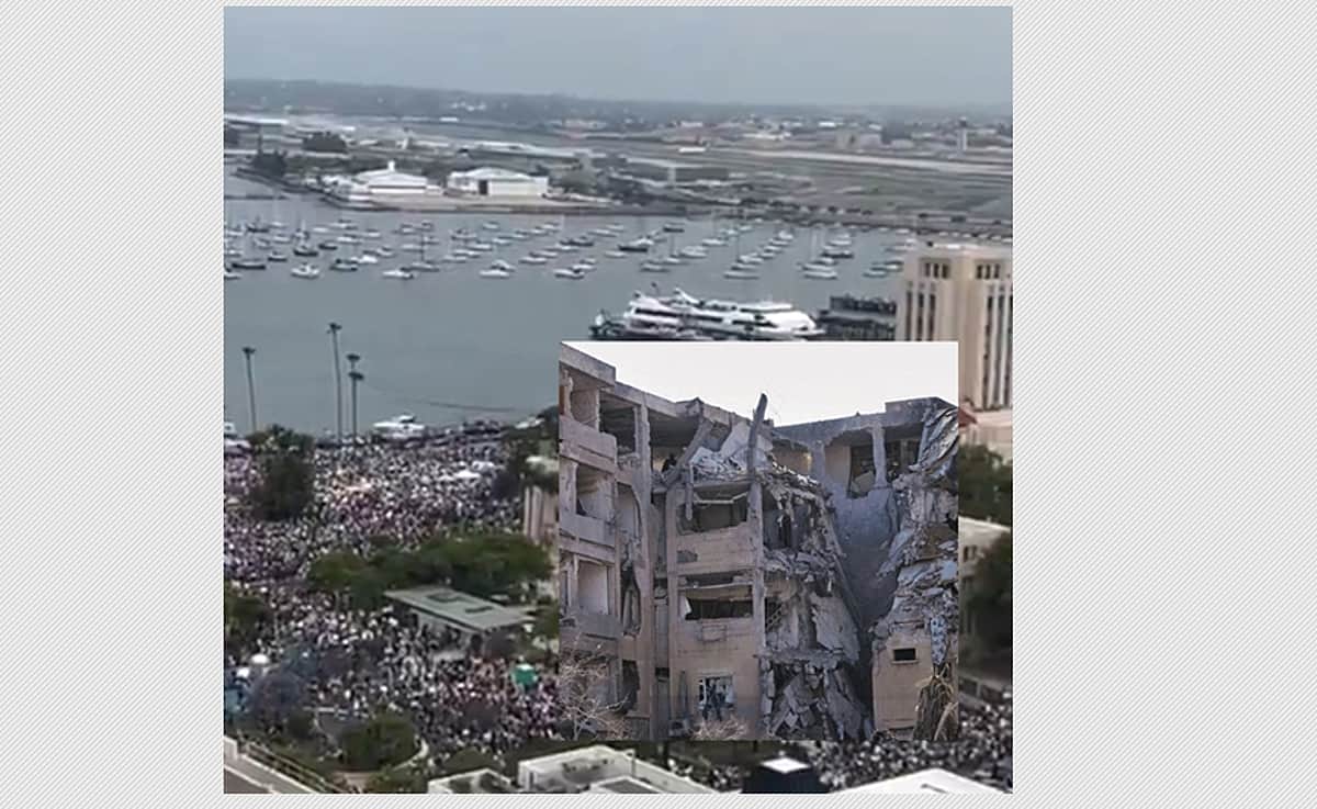 ஈரான் மீது தாக்குதல்: அமெரிக்காவில் வீதிகளில் மக்கள் போராட்டம்