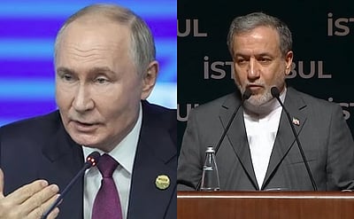 ரஷிய அதிபர் புதினை சந்திக்கிறார் ஈரான் வெளியுறவு அமைச்சர் 