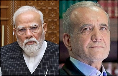 ஈரான் அதிபருடன் பேசிய பிரதமர் மோடி!  