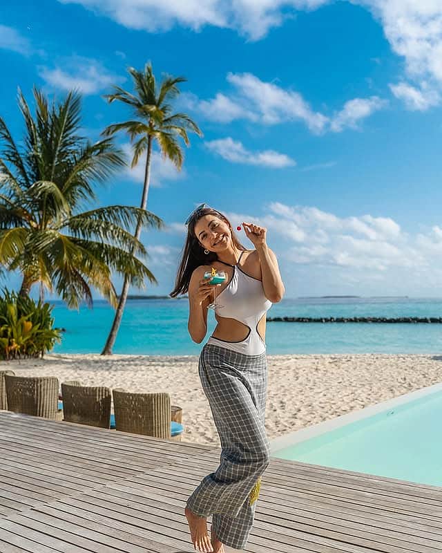 மாலத்தீவில்.. காஜல் அகர்வால்!