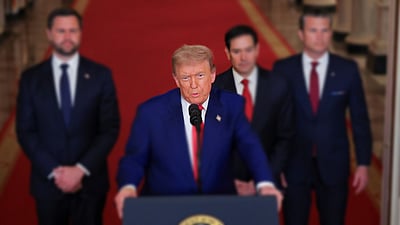 அமெரிக்கா மீது ஈரான் தாக்குதல்! டிரம்ப் நன்றி!