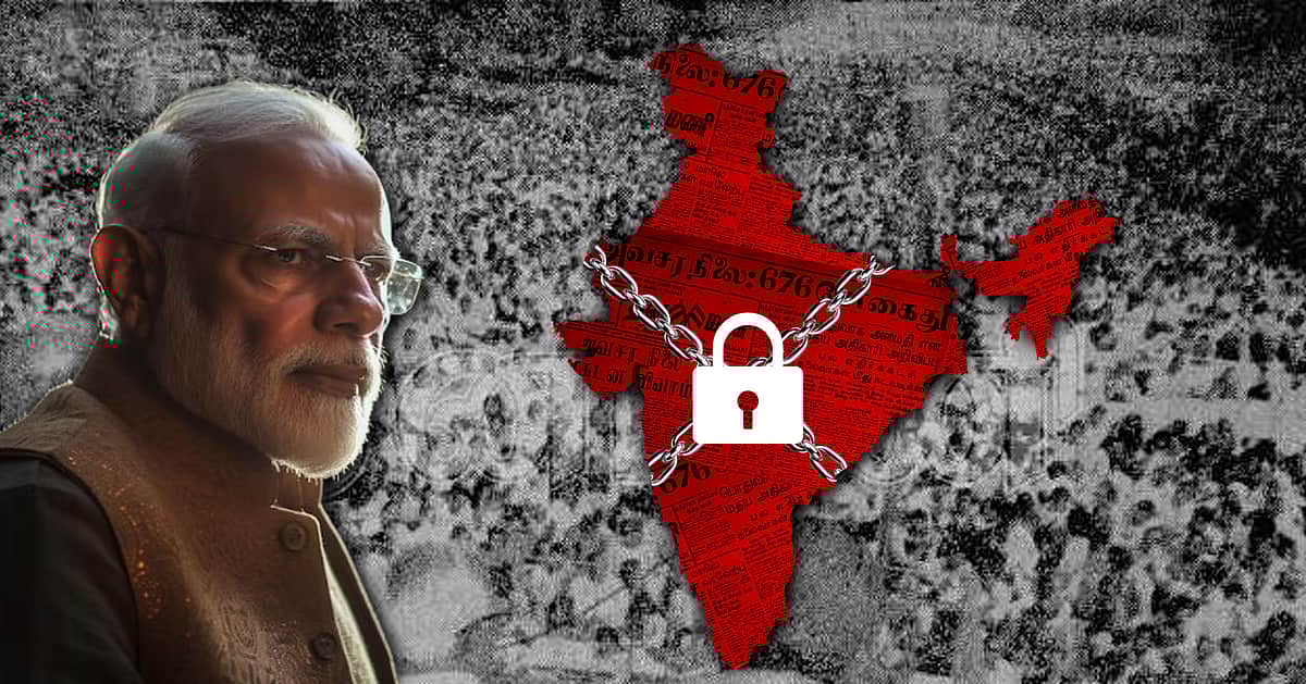 அவசரநிலை இந்திய வரலாற்றில்  இருண்ட அத்தியாயங்களில் ஒன்று! - பிரதமர் மோடி  