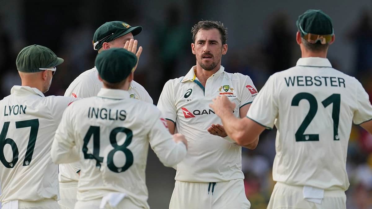 180-க்கு சுருண்ட ஆஸி: 4 விக்கெட்டுகளை இழந்து தடுமாறும் மே.இ.தீ.!