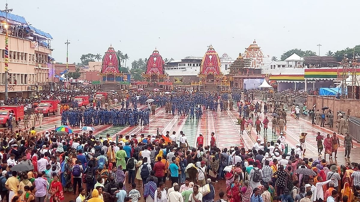 புரி ஜெகந்நாதர் கோயில் ரத யாத்திரை மீண்டும் தொடக்கம்