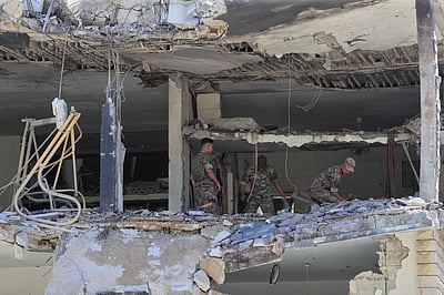 லெபனான் மீது இஸ்ரேல் தாக்குதல்: பெண் உயிரிழப்பு; 11 போ் காயம்