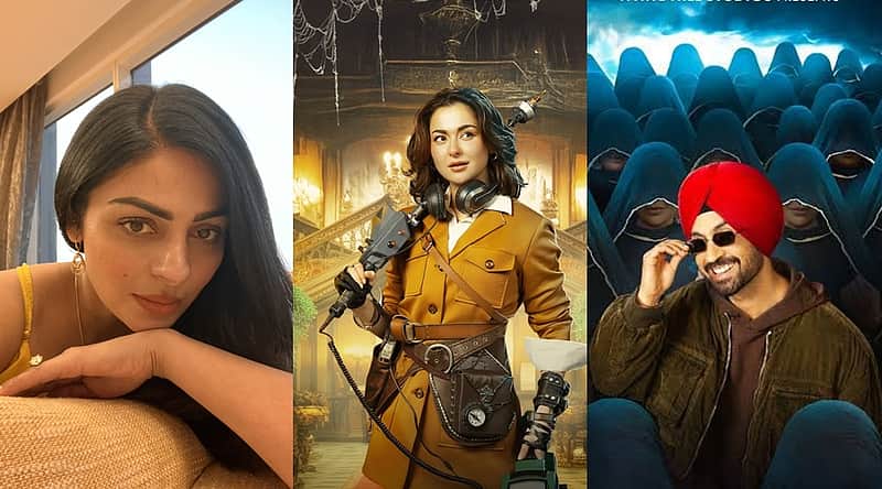 Neeru Bajwa, Hania Aamir, Diljit Dosanjh.