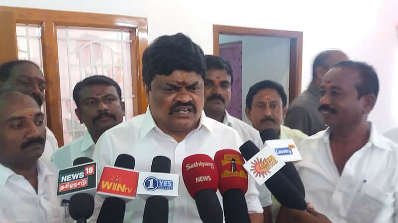 Former AIADMK minister Rajendra Balaji