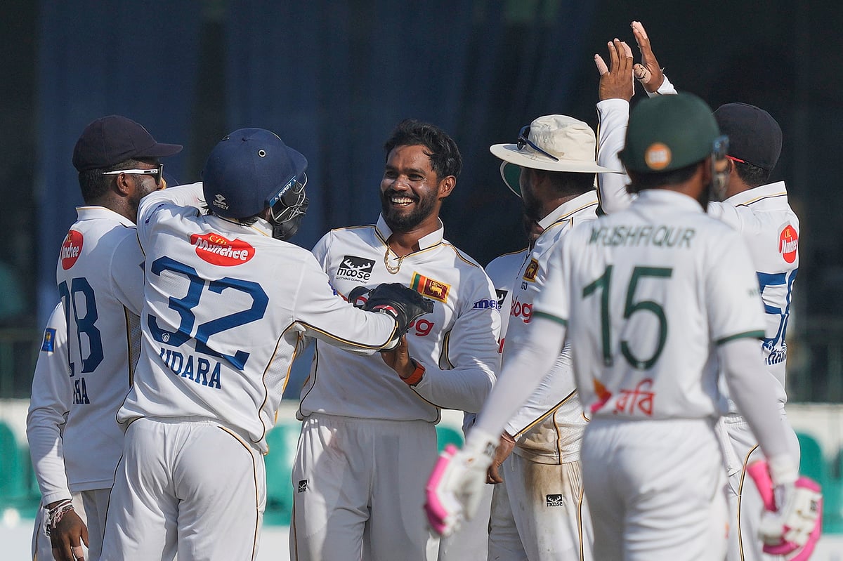 2-வது டெஸ்ட்: தடுமாறும் வங்கதேசம்; இலங்கைக்கு வெற்றி வாய்ப்பு பிரகாசம்!