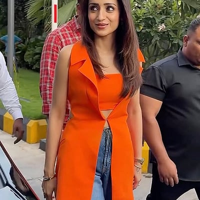 என்னை சாய்த்தாளே... த்ரிஷா!