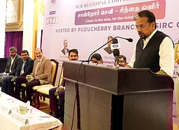 நிலத்தடி நீரைப் பாதுகாக்க வேண்டும்! புதுச்சேரி துணைநிலை ஆளுநா் அறிவுறுத்தல்!