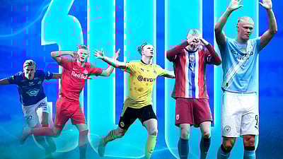 மெஸ்ஸி, ரொனால்டோ சாதனையை முறியடித்த எர்லிங் ஹாலண்ட்!