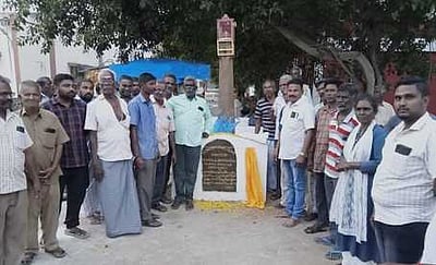 122 ஆண்டுகள் பழமையான விளக்குத் தூண் திறப்பு!