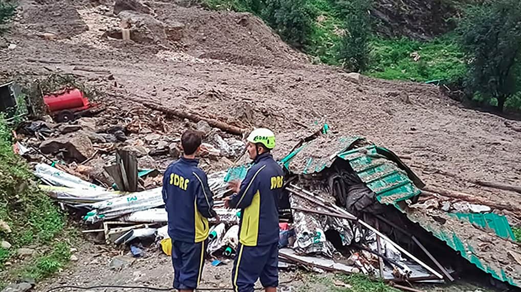 உத்தரகண்டில் மேக வெடிப்பு:  3 பேர் பலி, 6 பேர் மாயம்  