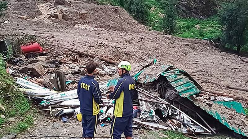 cloudburst hits Uttarakhand