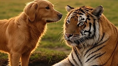 நாயைக் கொல்லாத புலி!