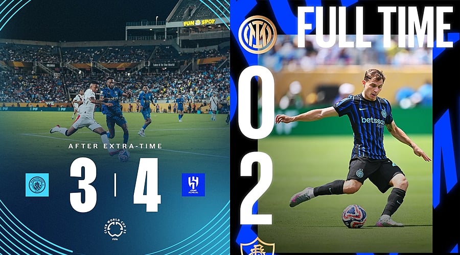 இன்டர் மிலன், மான்செஸ்டர் சிட்டி தோல்வி: ரசிகர்கள் அதிர்ச்சி! 