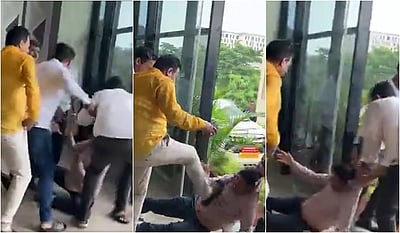 குறைதீர் கூட்டத்தில் கூடுதல் ஆணையருக்கு அடி, உதை..! தரதரவென வெளியே இழுத்துச் செல்லப்பட்டதால் பரபரப்பு!