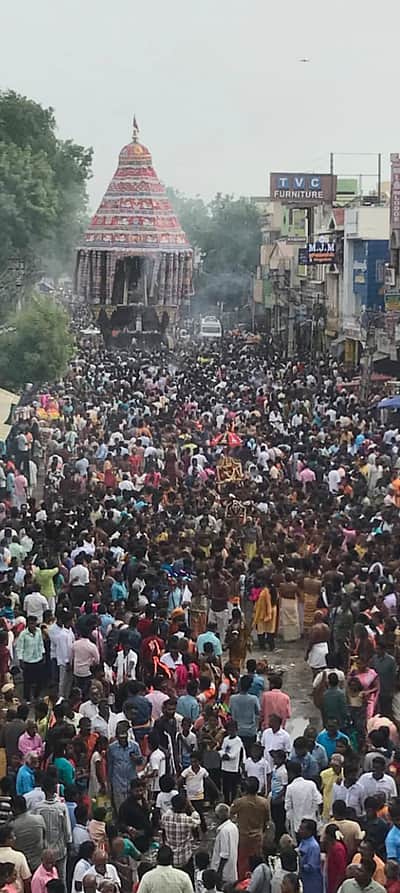ஆனித்திருமஞ்சனம்: சிதம்பரம் ஸ்ரீநடராஜர் கோயில் தேரோட்டம்!  