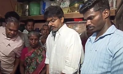 திருப்புவனம் அஜித்குமார் குடும்பத்திற்கு விஜய் ஆறுதல்! 