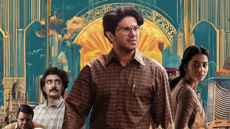 Lucky Bhaskar poster.
