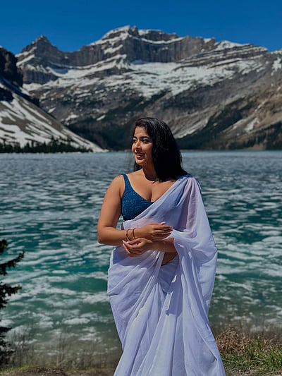 துள்ளி வரும் காற்றே... நிகிதா சர்மா!